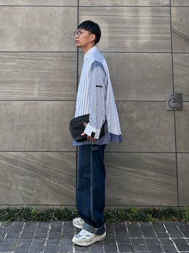  松波 侑亮さん（メンズ・164cm）の春コーディネート