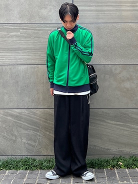 「alexanderwang（アレキサンダーワン）のアイテム（バッグ）」を使った、 松波 侑亮さん（メンズ・164cm）の秋コーディネート