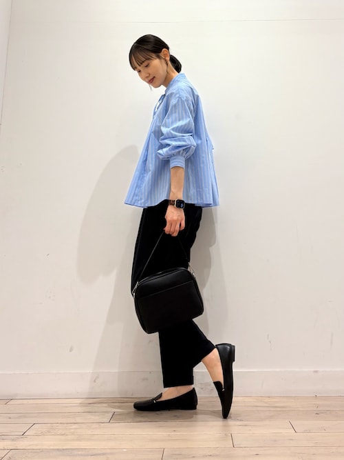 セール】ストライプリボンフレアブラウス（シャツ/ブラウス）｜URBAN