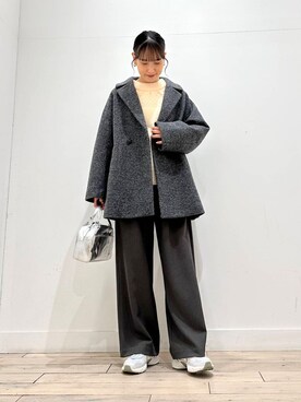 amiさん（レディース・160cm）の冬コーディネート