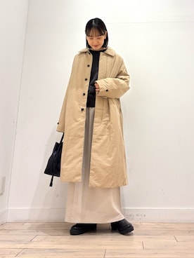 「アイテム（その他アウター）」を使った、amiさん（レディース・160cm・30代）の冬コーディネート