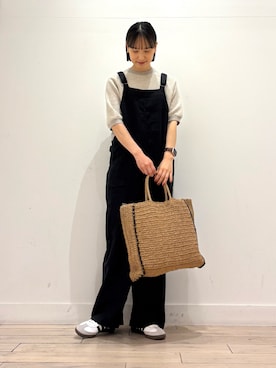 「かぐれ（カグレ）のアイテム」を使った、amiさん（レディース・160cm）の春コーディネート