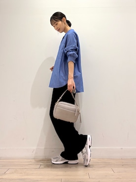 「アイテム（イヤリング）」を使った、amiさん（レディース・160cm・30代）の秋コーディネート
