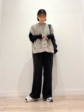 「アイテム（雑貨/ホビー）」を使った、amiさん（レディース・160cm）の秋コーディネート