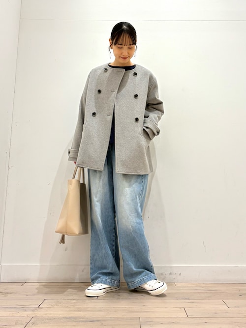 セール】ウールノーカラーコート（ピーコート）｜URBAN RESEARCH DOORS