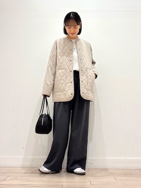 「URBAN RESEARCH DOORS(アーバンリサーチドアーズ)のアイテム(ダウンジャケット/コート)」を使った、amiさん(レディース・160cm)の冬コーディネート