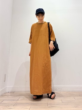「URBAN RESEARCH DOORS（アーバンリサーチドアーズ）のアイテム（ネックレス）」を使った、amiさん（レディース・160cm）の夏コーディネート