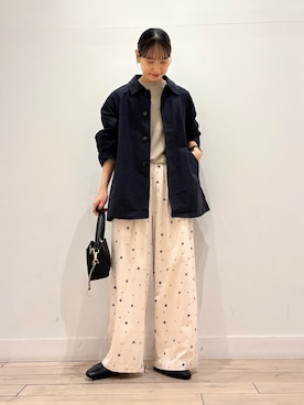 「かぐれ（カグレ）のアイテム」を使った、amiさん（レディース・160cm）の春コーディネート