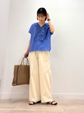amiさん（レディース・160cm）の春コーディネート