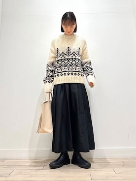 amiさん(レディース・160cm)の冬コーディネート