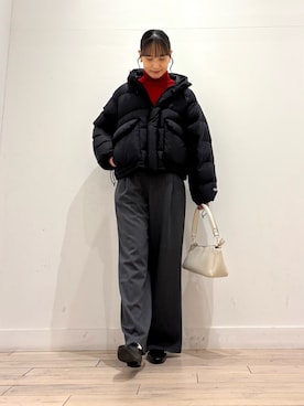 「アイテム（その他アウター）」を使った、amiさん（レディース・160cm・30代）の冬コーディネート