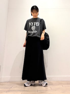 「ママコーディネート」｜amiさん（レディース・160cm）の春コーディネート
