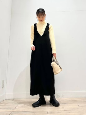 amiさん（レディース・160cm）の冬コーディネート