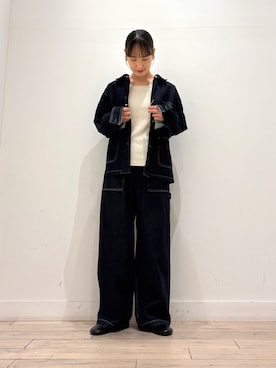 「URBAN RESEARCH DOORS（アーバンリサーチドアーズ）のアイテム（タンクトップ）」を使った、amiさん（レディース・160cm）の秋コーディネート