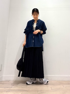 「アーバンリサーチドアーズ」｜「アイテム（アクセサリー）」を使った、amiさん（レディース・160cm）の秋コーディネート