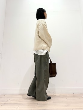 「アイテム（パンプス）」を使った、amiさん（レディース・160cm・30代）の秋コーディネート