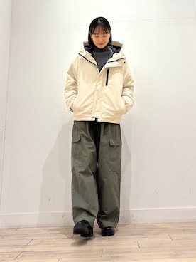 「アイテム（ダウンジャケット/コート）」を使った、amiさん（レディース・160cm・30代）の秋コーディネート