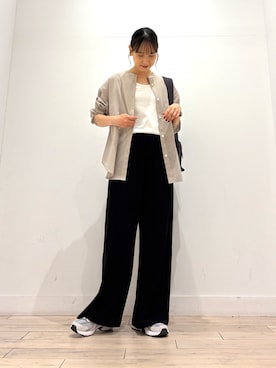 「アイテム（タンクトップ）」を使った、amiさん（レディース・160cm・30代）の夏コーディネート