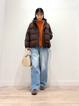 「アイテム（その他アウター）」を使った、amiさん（レディース・160cm・30代）の秋コーディネート