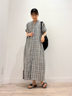 「EKAL（エカル）のアイテム」を使った、amiさん（レディース・160cm）の夏コーディネート