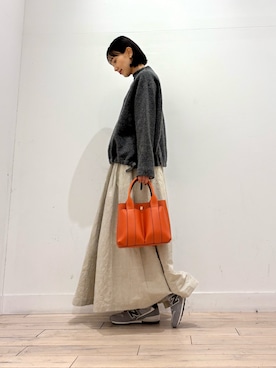 「アイテム（その他トップス）」を使った、amiさん（レディース・160cm・30代）の秋コーディネート