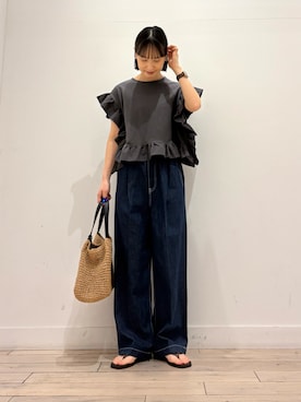 amiさん（レディース・160cm）の春コーディネート