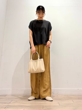 「アイテム（その他シューズ）」を使った、amiさん（レディース・160cm）の夏コーディネート