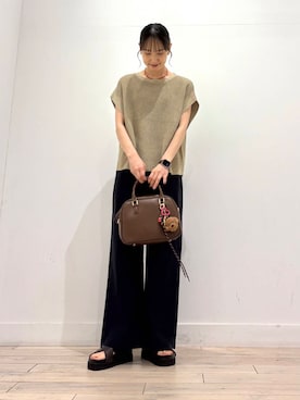 「SMELLY（スメリー）のアイテム（アクセサリー）」を使った、amiさん（レディース・160cm）の夏コーディネート