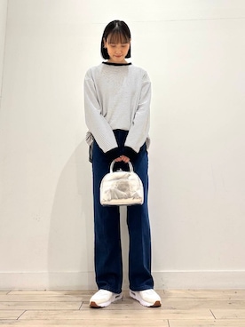 「イチ推しデニムコーデ」｜amiさん（レディース・160cm）の秋コーディネート