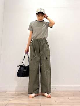 「URBAN RESEARCH DOORS（アーバンリサーチドアーズ）のアイテム（ネックレス）」を使った、amiさん（レディース・160cm）の夏コーディネート