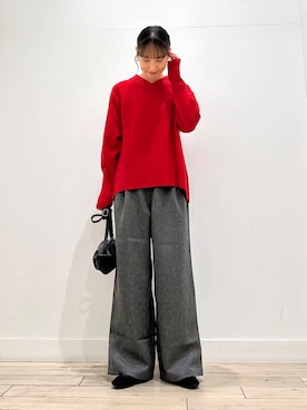 「アーバンリサーチドアーズ」｜amiさん（レディース・160cm）の冬コーディネート