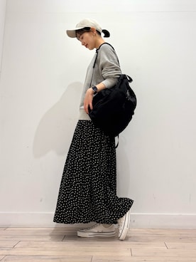 「EKAL（エカル）のアイテム」を使った、amiさん（レディース・160cm）の冬コーディネート