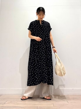 「SMELLY（スメリー）のアイテム（アクセサリー）」を使った、amiさん（レディース・160cm）の夏コーディネート
