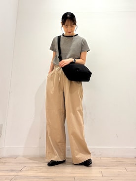 「RODE SKO（ロデスコ）のアイテム」を使った、amiさん（レディース・160cm）の夏コーディネート