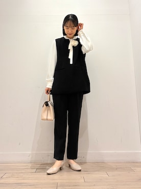 amiさん（レディース・160cm）の冬コーディネート