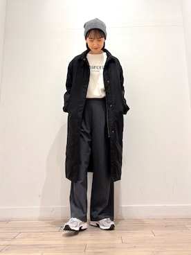 「アイテム（その他アウター）」を使った、amiさん（レディース・160cm・30代）の秋コーディネート