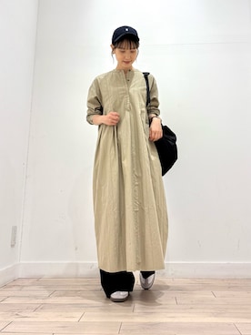 「URBAN RESEARCH DOORS（アーバンリサーチドアーズ）のGYMPHLEX　6PANEL CAP（キャップ）」を使った、amiさん（レディース・160cm）の秋コーディネート