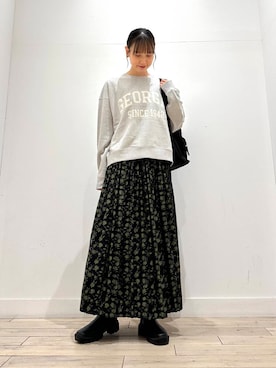 「アーバンリサーチドアーズ」｜amiさん（レディース・160cm）の冬コーディネート