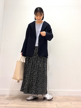 「RODE SKO（ロデスコ）のアイテム」を使った、amiさん（レディース・160cm）の冬コーディネート