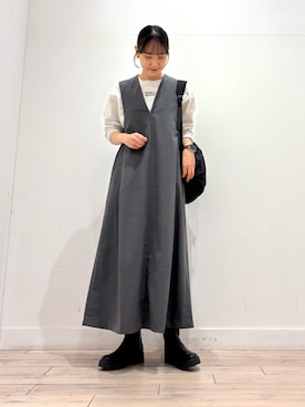 amiさん（レディース・160cm）の冬コーディネート