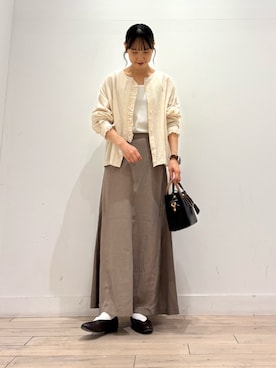 「アイテム（バッグ）」を使った、amiさん（レディース・160cm・30代）の秋コーディネート