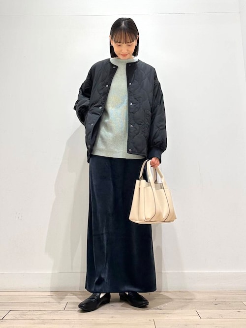 アーバンリサーチドアーズ　フォークアンドスプーン　リバーシブルノーカラーブルゾン URBAN RESEARCH DOORS｜FORK&SPOON リバーシブルノーカラー