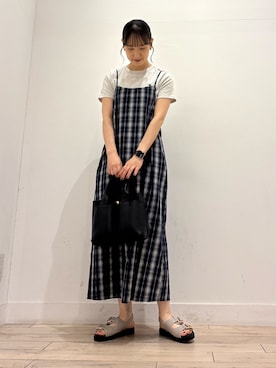 「アイテム（サンダル）」を使った、amiさん（レディース・160cm・30代）の夏コーディネート
