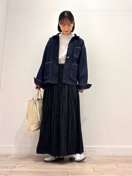 かぐれ カバーオール 「ユニセックス」デニムカバーオール レディース