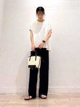 「SMELLY（スメリー）のアイテム（アクセサリー）」を使った、amiさん（レディース・160cm）の夏コーディネート