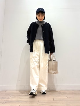 「アイテム（その他アウター）」を使った、amiさん（レディース・160cm・30代）の秋コーディネート