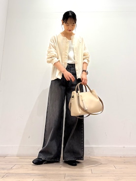 「アイテム（バッグ）」を使った、amiさん（レディース・160cm・30代）の夏コーディネート