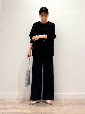 「URBAN RESEARCH DOORS（アーバンリサーチドアーズ）のアイテム（ネックレス）」を使った、amiさん（レディース・160cm）の夏コーディネート
