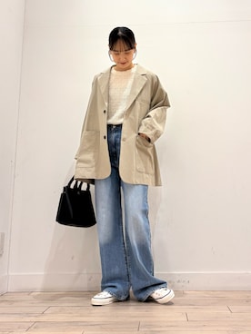 amiさん（レディース・160cm）の冬コーディネート