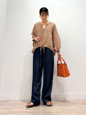 「SMELLY（スメリー）のアイテム（アクセサリー）」を使った、amiさん（レディース・160cm）の夏コーディネート
